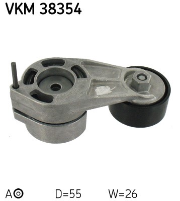 Spännrulle, Drivrem, Höger upptill Skf VKM 38354 SKF