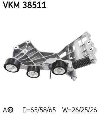 Spännrulle, Drivrem, Höger Skf VKM 38511 SKF