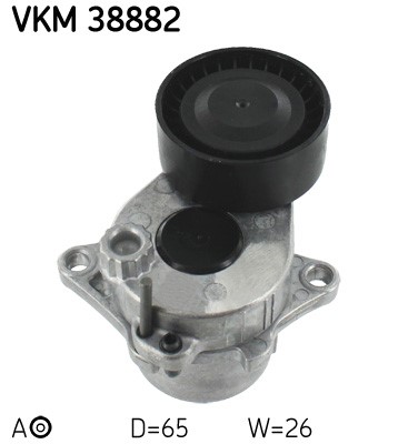 Spännrulle, Drivrem, Höger upptill, Höger nedtill Skf VKM 38882 SKF Spännrulle, Drivrem, Höger upptill, Höger nedtill Skf VKM 38882 SKF
