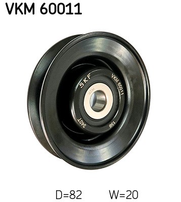 Styrrulle, drivrem/kilrem Skf VKM 60011 SKF