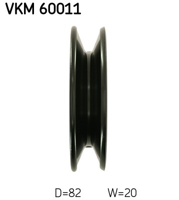Styrrulle, drivrem/kilrem Skf VKM 60011 SKF Styrrulle, drivrem/kilrem Skf VKM 60011 SKF
