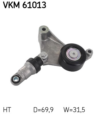 Spännrulle, Drivrem, Höger Skf VKM 61013 SKF