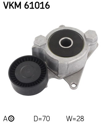 Spännrulle, Drivrem, Mitt Skf VKM 61016 SKF