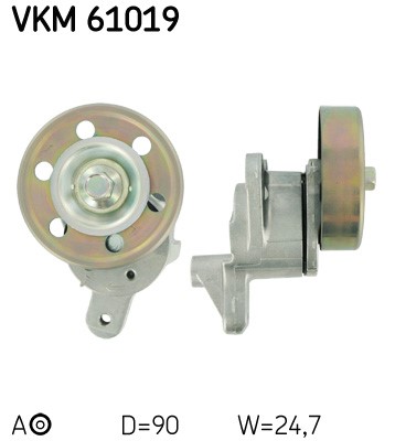 Spännrulle, Drivrem Skf VKM 61019 SKF
