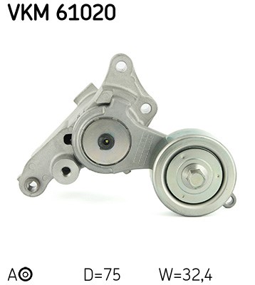 Spännrulle, Drivrem, Mitt Skf VKM 61020 SKF Spännrulle, Drivrem, Mitt Skf VKM 61020 SKF