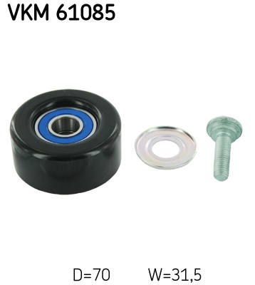 Styrrulle, drivrem Skf VKM 61085 SKF