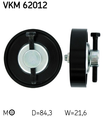 Spännrulle, Drivrem, Höger Skf VKM 62012 SKF
