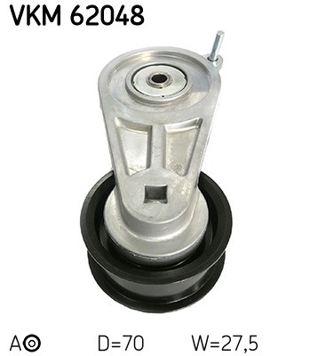 Spännrulle, Drivrem, Mitt till vänster, Vänster Skf VKM 62048 SKF Spännrulle, Drivrem, Mitt till vänster, Vänster Skf VKM 62048 SKF