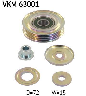 Styrrulle, drivrem Skf VKM 63001 SKF
