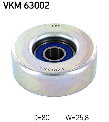 Styrrulle, drivrem Skf VKM 63002 SKF