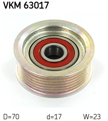 Styrrulle, drivrem Skf VKM 63017 SKF