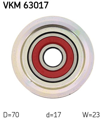 Styrrulle, drivrem Skf VKM 63017 SKF Styrrulle, drivrem Skf VKM 63017 SKF