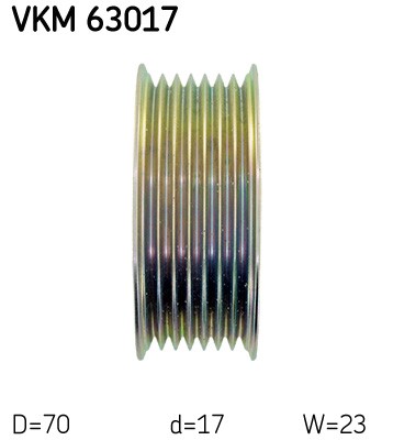 Styrrulle, drivrem Skf VKM 63017 SKF Styrrulle, drivrem Skf VKM 63017 SKF