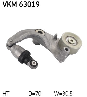 Spännrulle, Drivrem Skf VKM 63019 SKF
