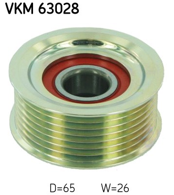 Styrrulle, drivrem, Upptill Skf VKM 63028 SKF