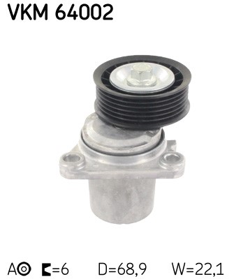 Spännrulle, Drivrem Skf VKM 64002 SKF