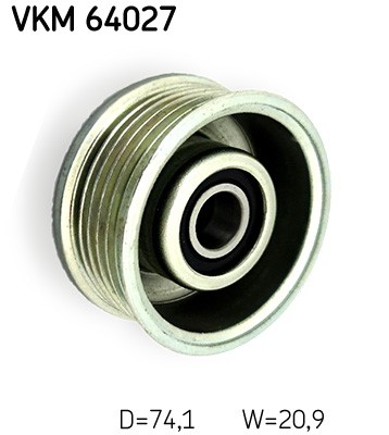 Styrrulle, drivrem Skf VKM 64027 SKF