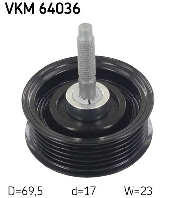 Styrrulle, drivrem Skf VKM 64036 SKF