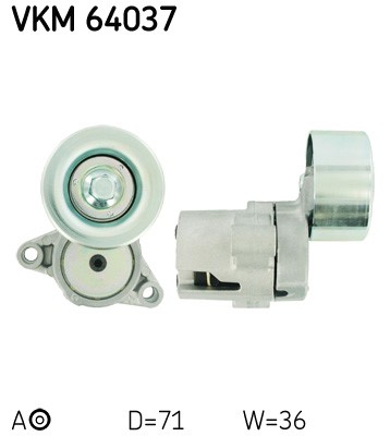 Spännrulle, Drivrem Skf VKM 64037 SKF