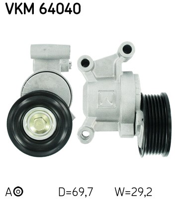 Spännrulle, Drivrem Skf VKM 64040 SKF