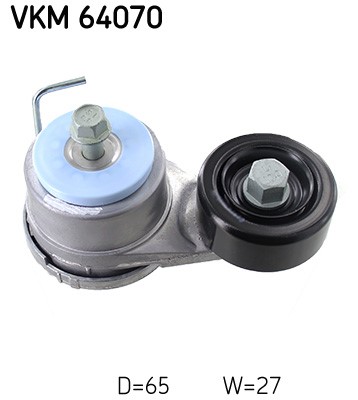 Spännrulle, Drivrem, Mitt, Upptill Skf VKM 64070 SKF