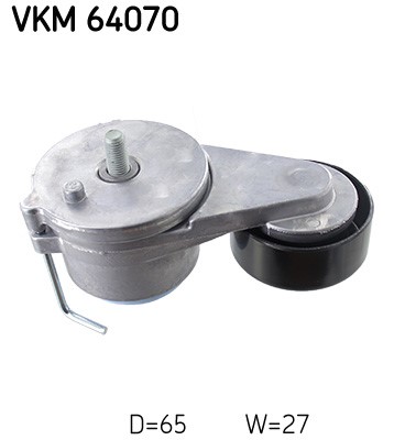 Spännrulle, Drivrem, Mitt, Upptill Skf VKM 64070 SKF