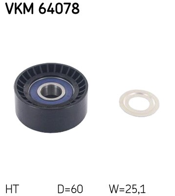 Spännrulle, Drivrem Skf VKM 64078 SKF