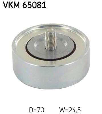 Styrrulle, drivrem, Nedre Skf VKM 65081 SKF