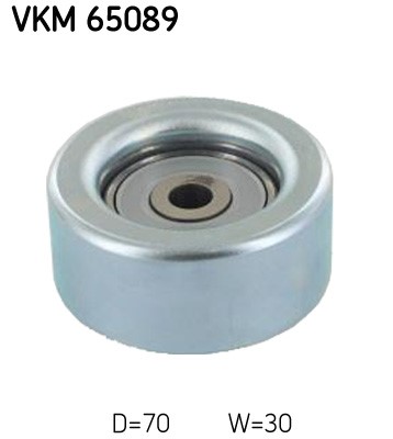 Styrrulle, drivrem, Mitt, Nedre Skf VKM 65089 SKF