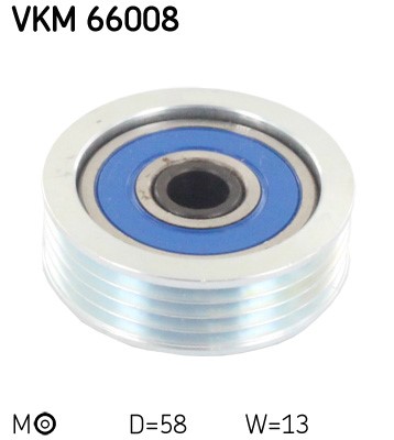 Spännrulle, Drivrem, Mitt, Vänster Skf VKM 66008 SKF