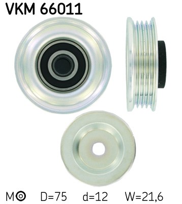 Spännrulle, Drivrem Skf VKM 66011 SKF