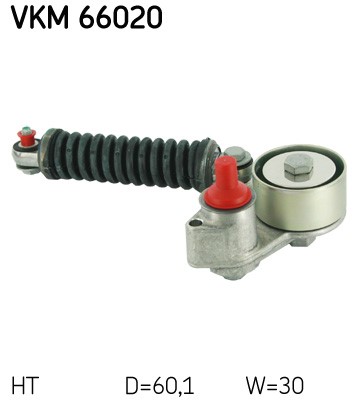 Spännrulle, Drivrem Skf VKM 66020 SKF