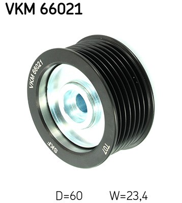 Styrrulle, drivrem, Nedre Skf VKM 66021 SKF