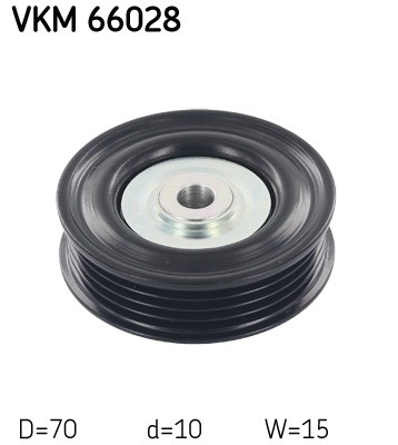 Styrrulle, drivrem, Mitt Skf VKM 66028 SKF