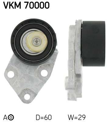 Spännrulle, kamrem Skf VKM 70000 SKF Spännrulle, kamrem Skf VKM 70000 SKF