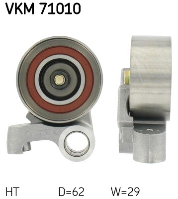 Spännrulle, kamrem, Upptill Skf VKM 71010 SKF