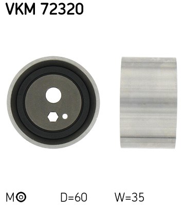 Spännrulle, kamrem Skf VKM 72320 SKF