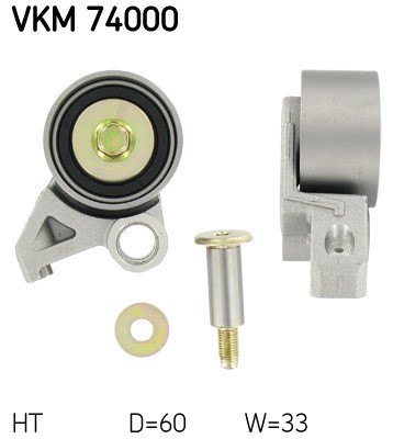 Spännrulle, kamrem Skf VKM 74000 SKF