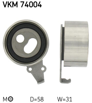 Spännrulle, kamrem Skf VKM 74004 SKF Spännrulle, kamrem Skf VKM 74004 SKF