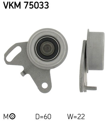 Spännrulle, kamrem Skf VKM 75033 SKF