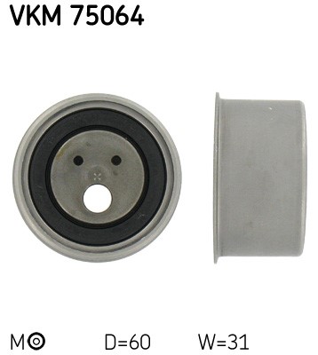 Spännrulle, kamrem, Upptill Skf VKM 75064 SKF