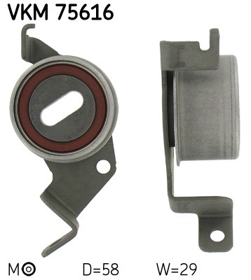 Spännrulle, kamrem Skf VKM 75616 SKF
