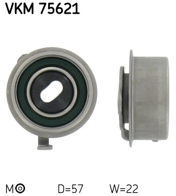 Spännrulle, kamrem Skf VKM 75621 SKF