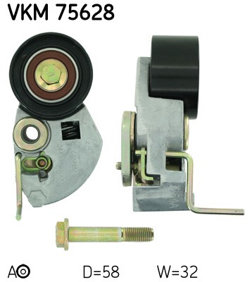 Spännrulle, kamrem Skf VKM 75628 SKF