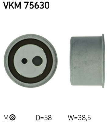 Spännrulle, kamrem, Höger Skf VKM 75630 SKF