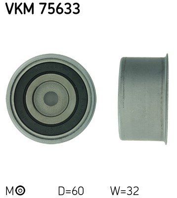 Spännrulle, kamrem Skf VKM 75633 SKF