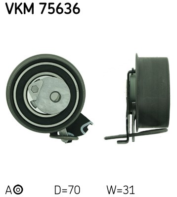 Spännrulle, kamrem Skf VKM 75636 SKF
