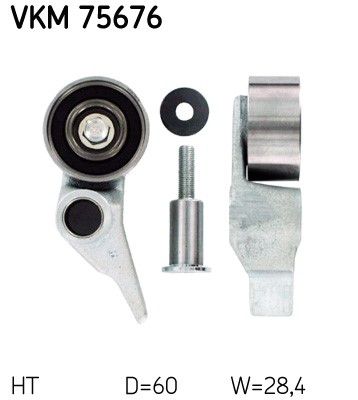 Spännrulle, kamrem Skf VKM 75676 SKF Spännrulle, kamrem Skf VKM 75676 SKF
