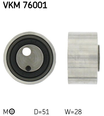 Spännrulle, kamrem Skf VKM 76001 SKF