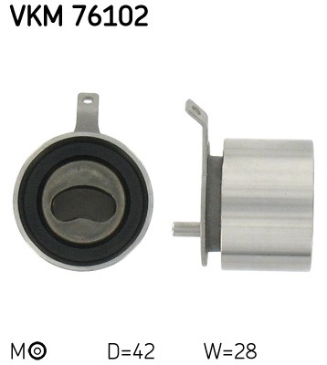 Spännrulle, kamrem Skf VKM 76102 SKF Spännrulle, kamrem Skf VKM 76102 SKF